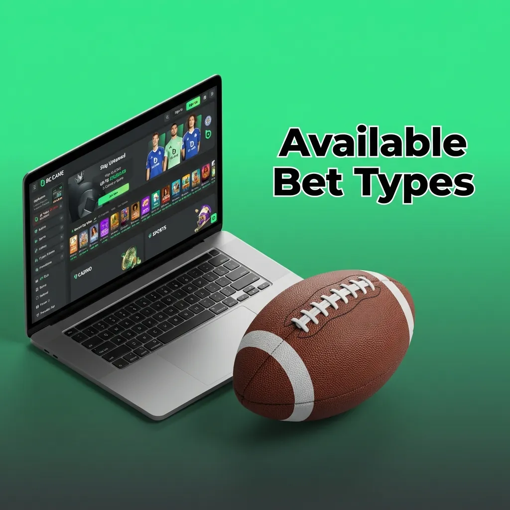 Diagram showing three bet types: Single (one outcome), Express (multiple combined), and System (partial coverage)