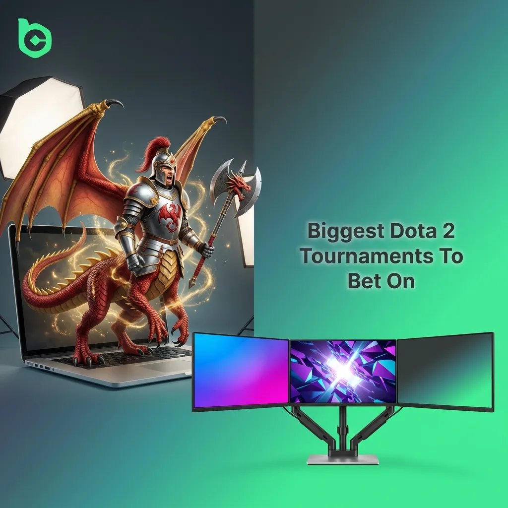 Major Dota 2 tournaments including The International, ESL events, and regional championships available for betting