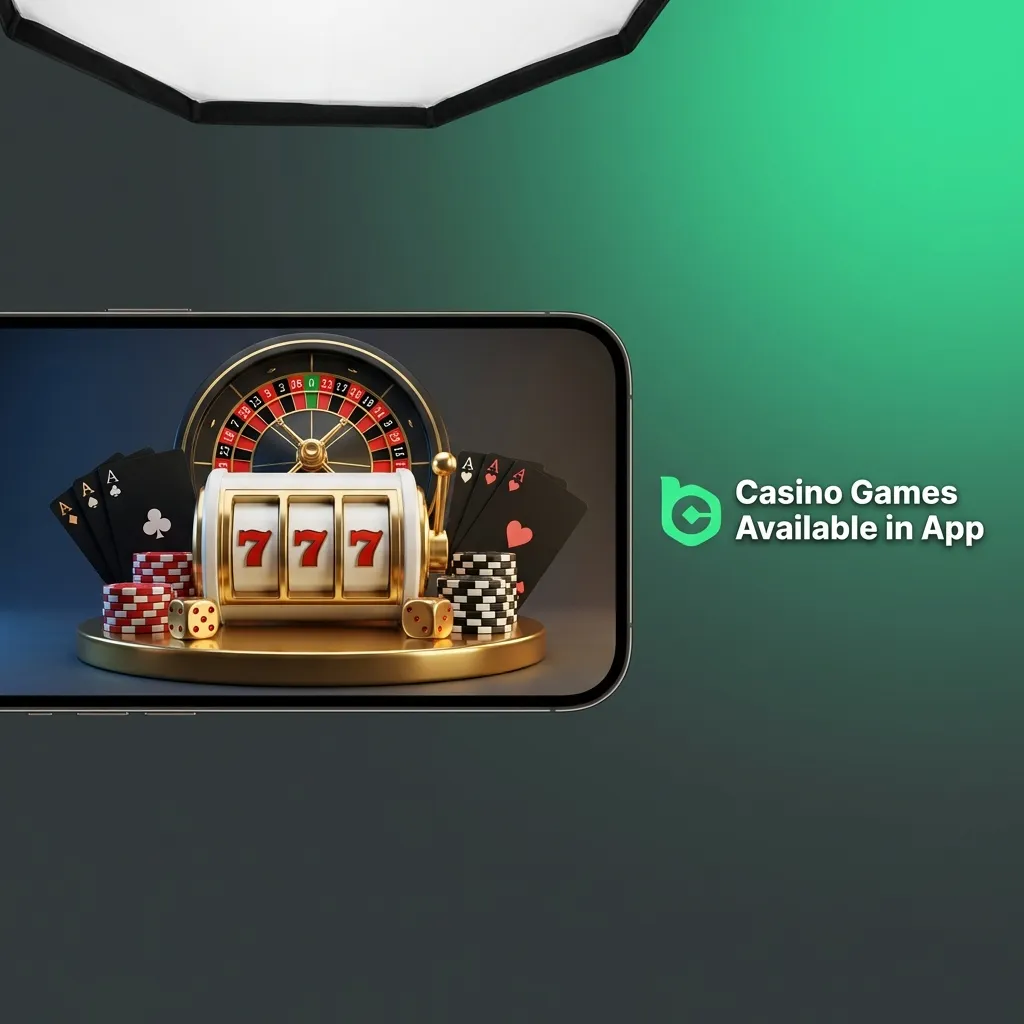 BC Game mobile app displaying casino games including slots, live dealer tables, and card games on smartphone screen