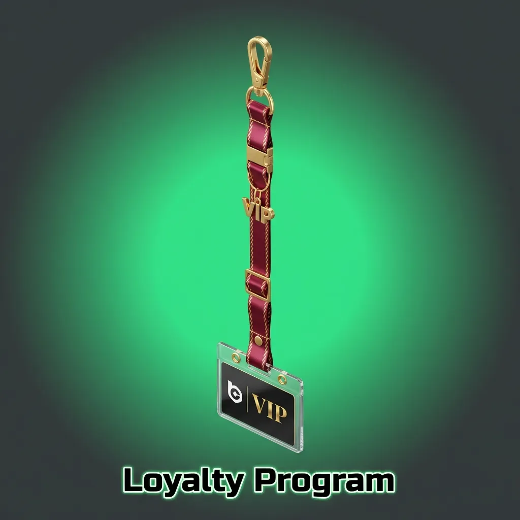 BC Game VIP loyalty program tiers showing Bronze through Black levels with points-based rewards system