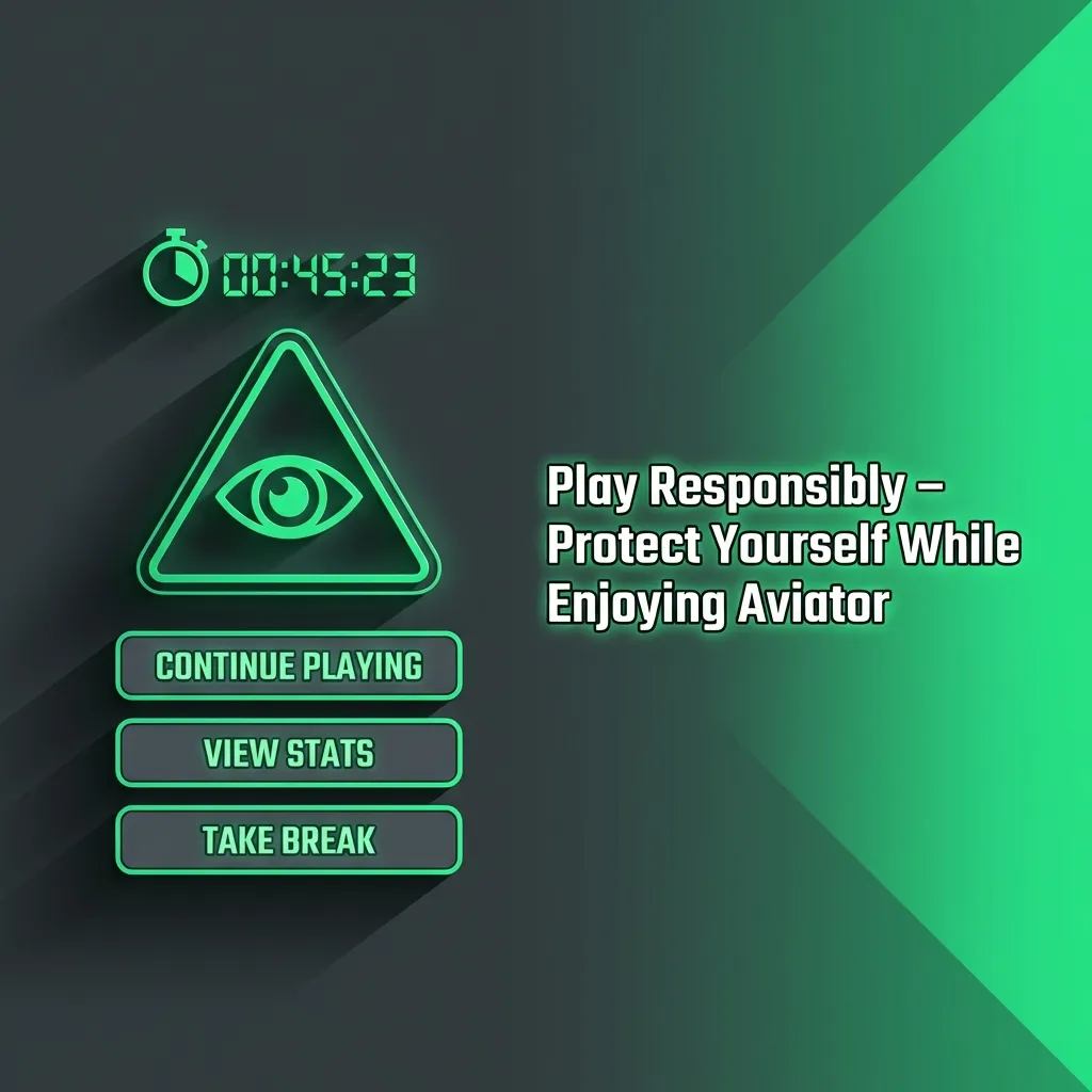 Aviator game interface showing responsible gaming tools including budget limits and self-exclusion options on BC Game platform