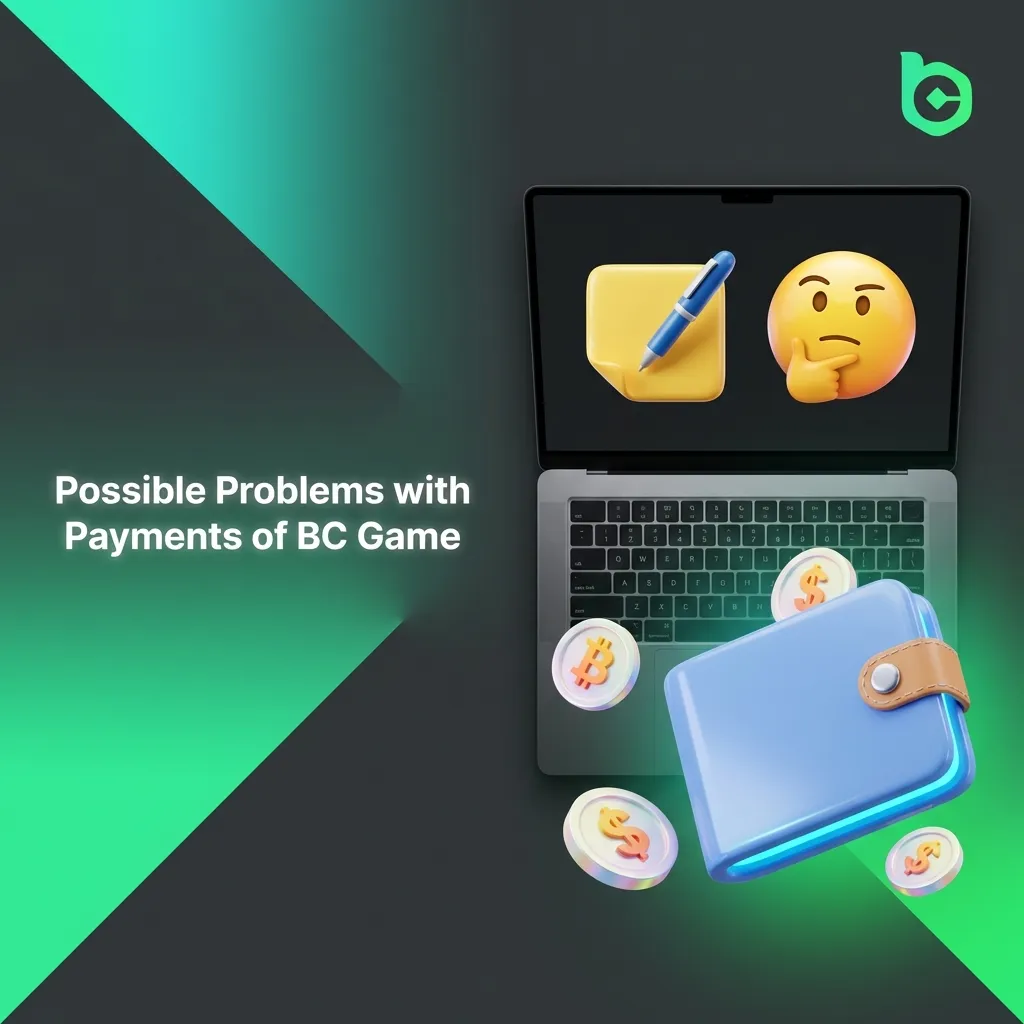 BC Game payment troubleshooting guide showing solutions for deposits, withdrawals, and transaction issues with crypto and fiat.