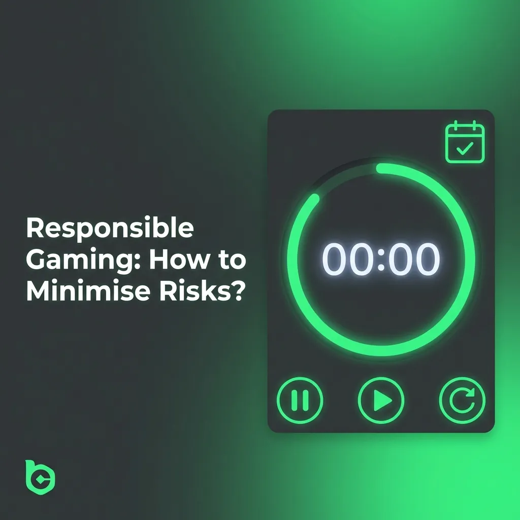 Person setting budget limits on gaming app to practice responsible gambling and minimize risks