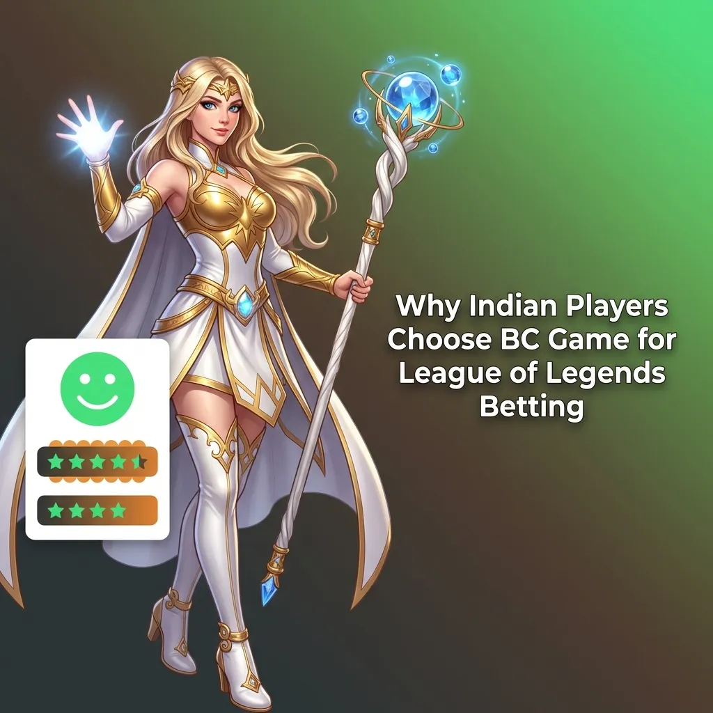 Indian players using BC Game platform on mobile and desktop devices for League of Legends esports betting