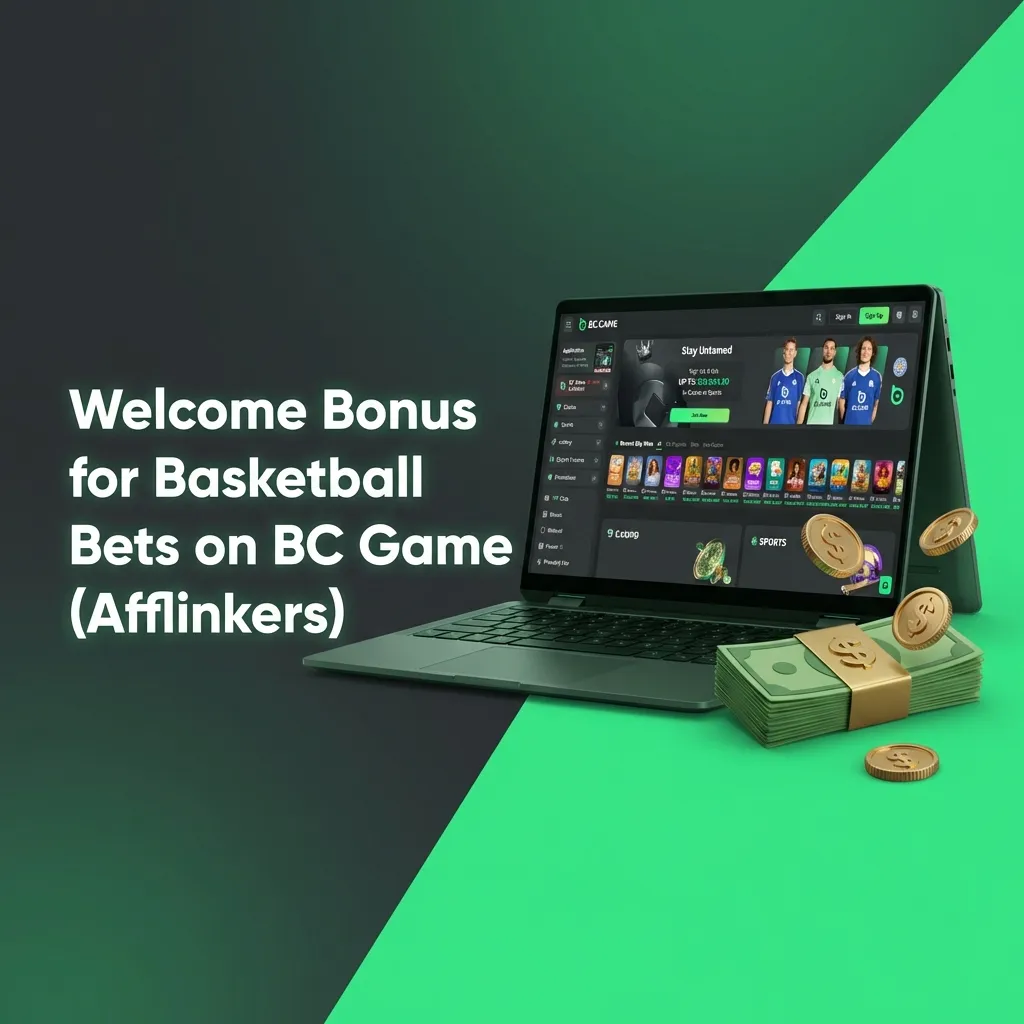 BC Game basketball betting welcome bonus up to ₹1,00,000 for new users with deposit and wagering requirements